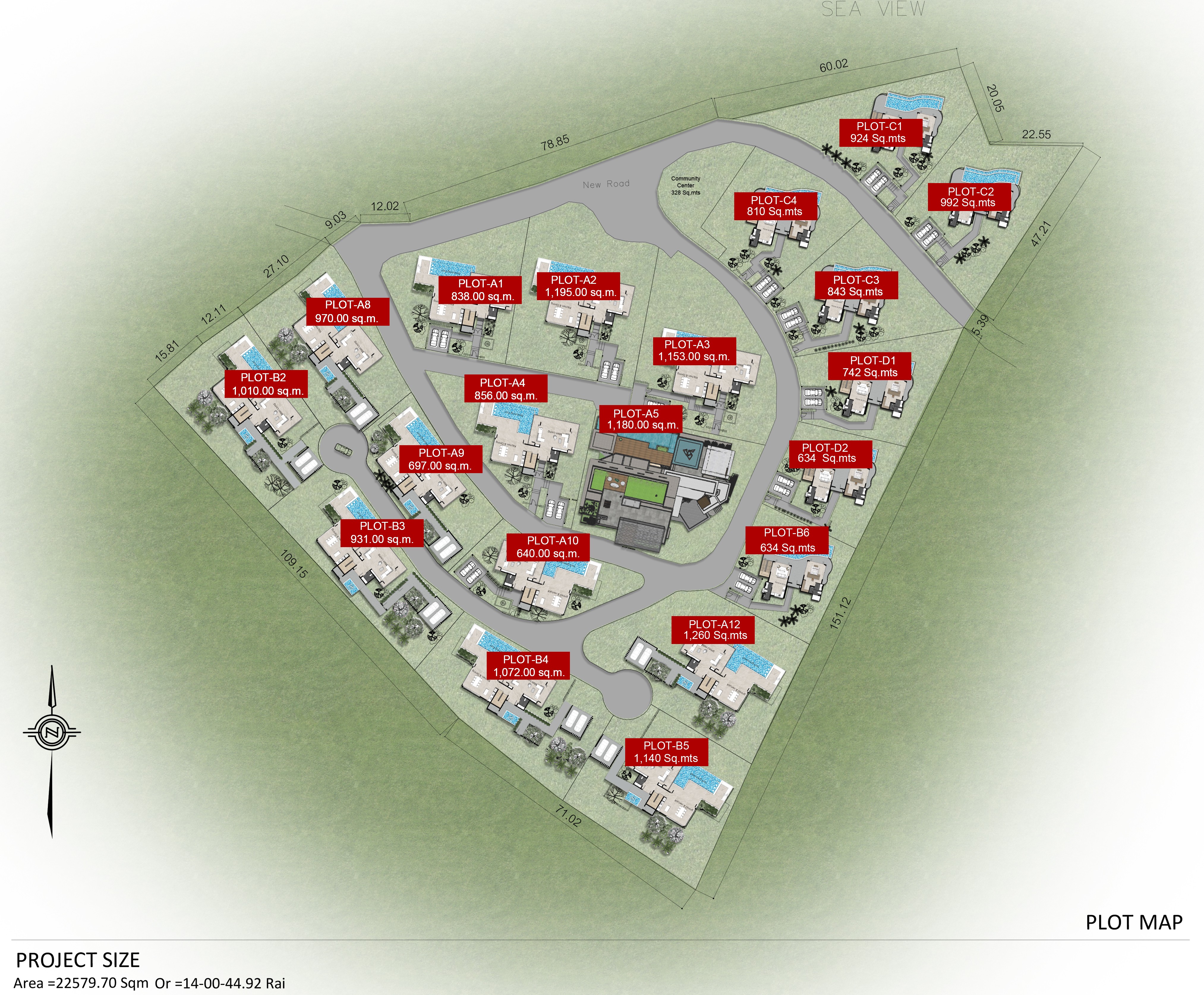 Nara villas master plan